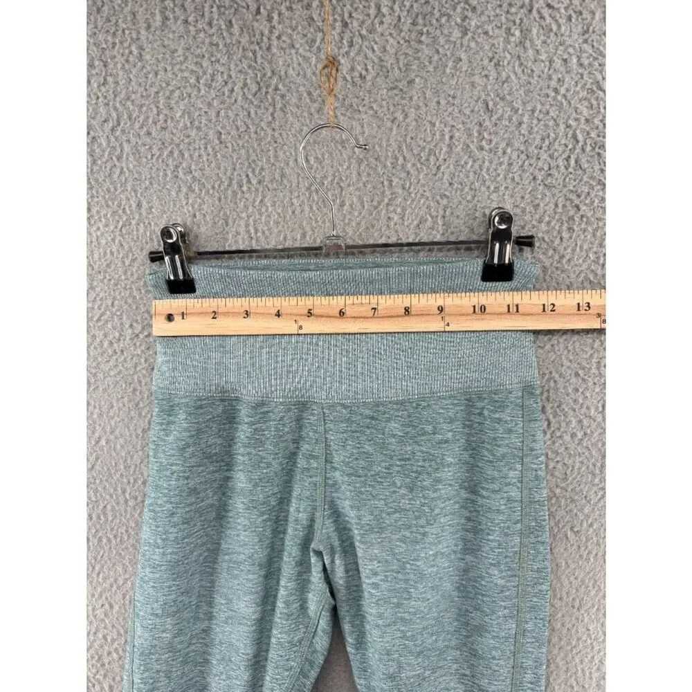 Alo Yoga Alosoft High Waist Lounge Leggings in Seagrass Green, size XS.